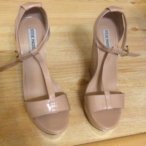 Sz 7.5 Madden Xtrime T-strap Wedges - Picture 2 of 11